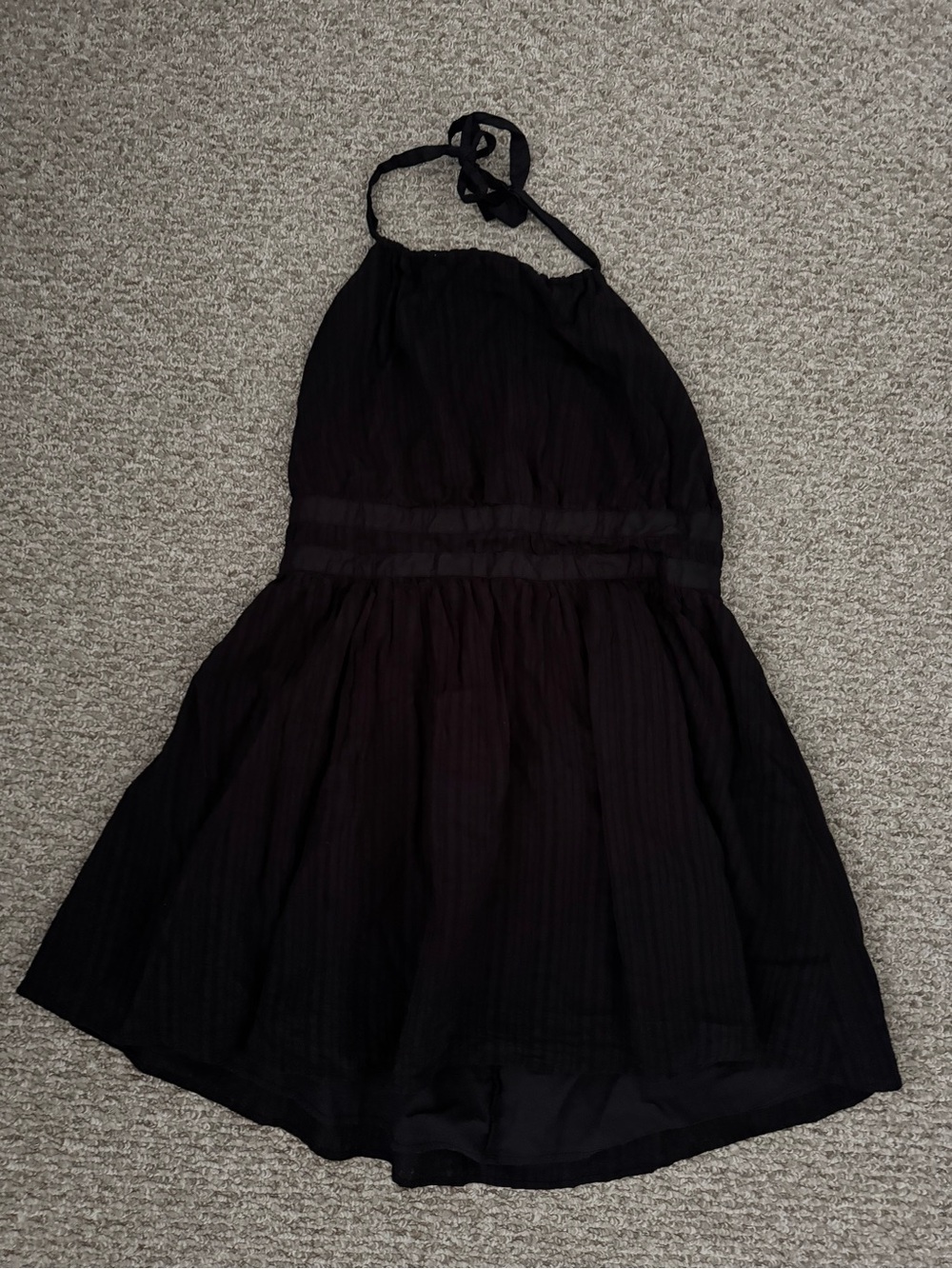 wild fable Black Halter Casual Dress
